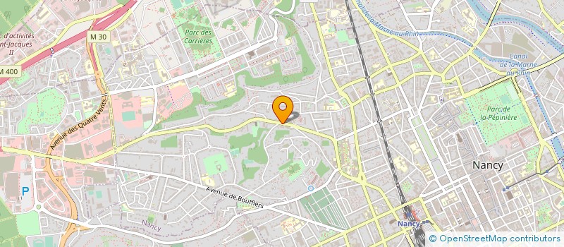 localisation de l'entreprise ESSOR  NANCY