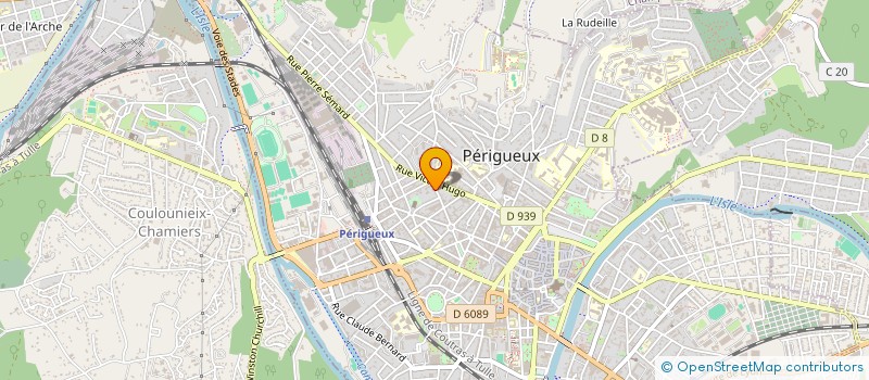 localisation de l'entreprise ESSOR à PERIGUEUX