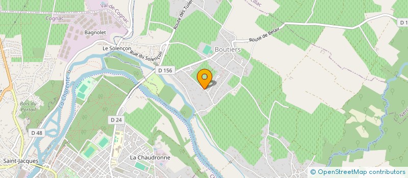 localisation de l'entreprise ESSOR à BOUTIERS-SAINT-TROJAN