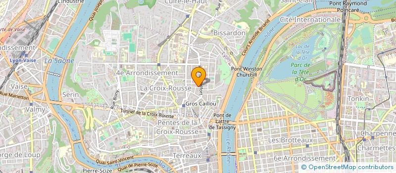 localisation de l'entreprise ESSOR EUROELECTRICITE à LYON