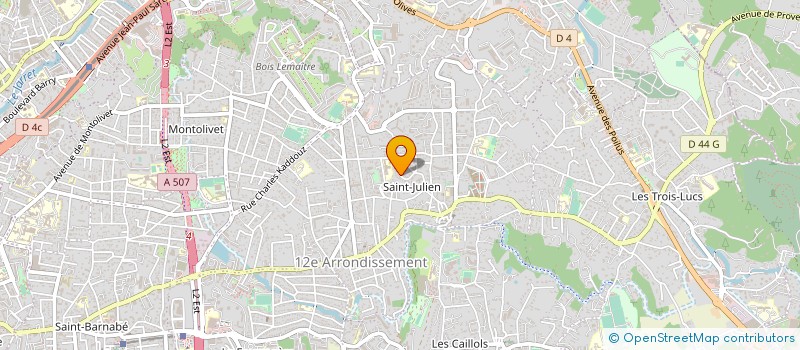 localisation de l'entreprise ESSOR FINANCE à MARSEILLE