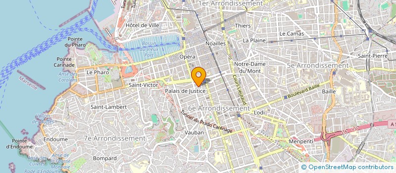 localisation de l'entreprise ESSOR PME CONSULTANTS à MARSEILLE