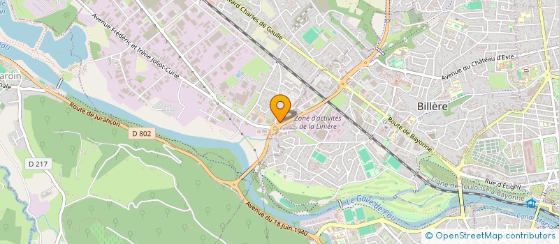 localisation de l'entreprise ESSOR TOSSE  LONS