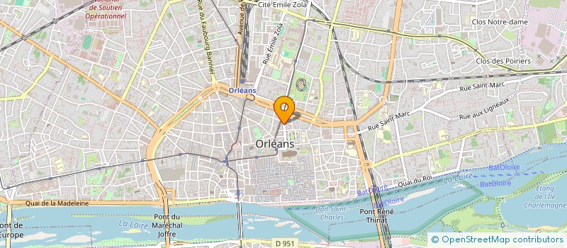 localisation de l'entreprise ESSOS  ORLEANS