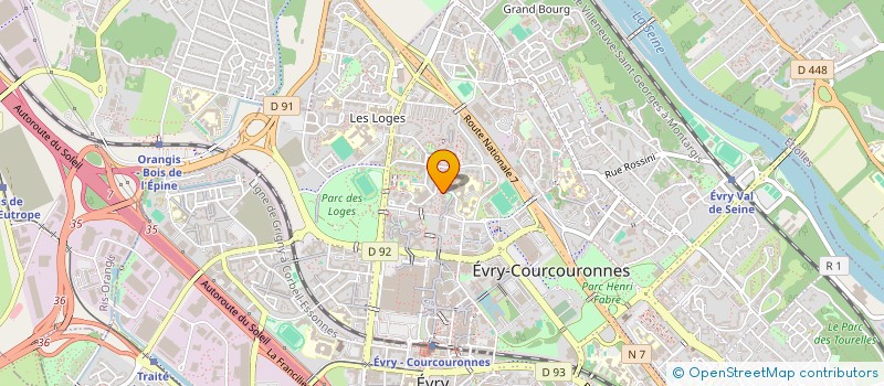 localisation de l'entreprise ESSOUNG FEGUE IMO à EVRY-COURCOURONNES