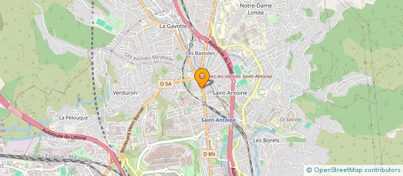 localisation de l'entreprise ESSUYAGE PROVENCAL SARL à MARSEILLE