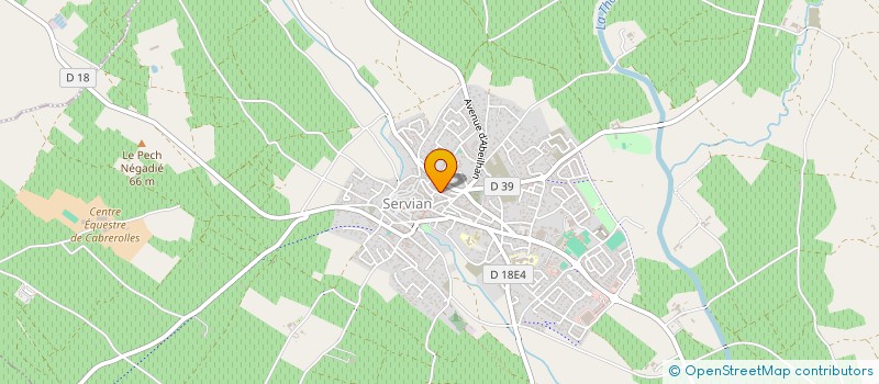 localisation de l'entreprise ESSUYAGES DU LANGUEDOC à ABEILHAN
