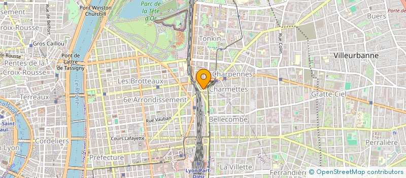 localisation de l'entreprise ESSVM EL  LYON