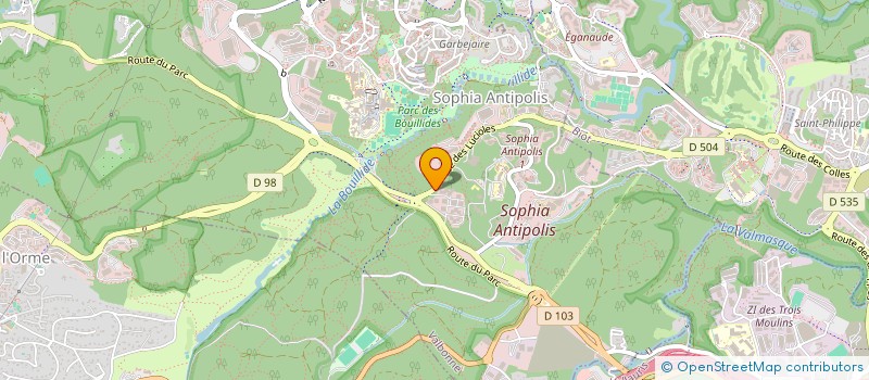 localisation de l'entreprise ESSYCA GROUP  VALBONNE