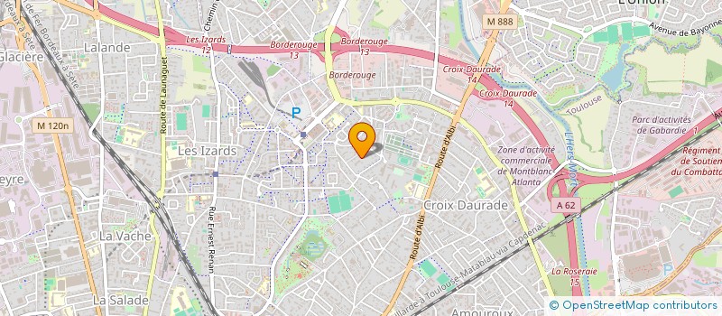 localisation de l'entreprise EST à TOULOUSE