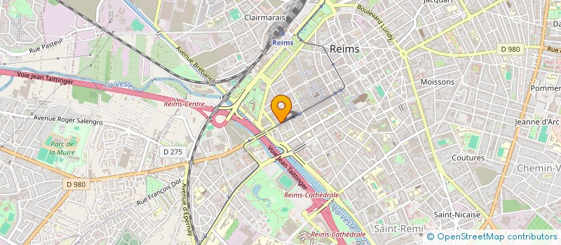 localisation de l'entreprise EST ARM'S à REIMS