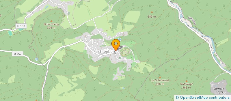 localisation de l'entreprise EST COMMERCIAL  LICHTENBERG