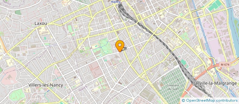 localisation de l'entreprise EST CONTROL à NANCY
