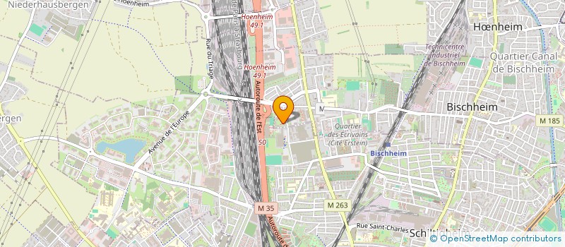 localisation de l'entreprise EST DEMOLITION  BISCHHEIM