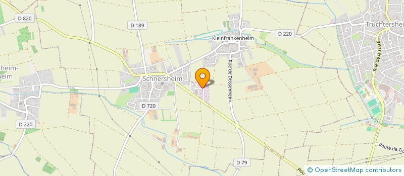 localisation de l'entreprise EST HYDRO  SCHNERSHEIM