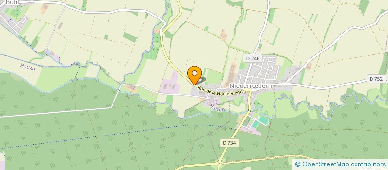 localisation de l'entreprise EST-IM  NIEDERRDERN