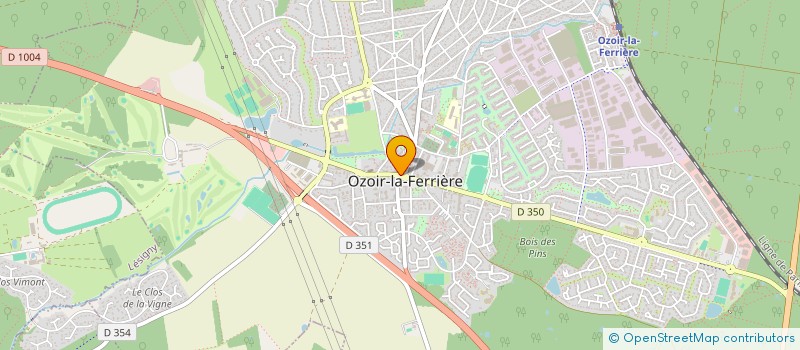 localisation de l'entreprise EST IMMOBILIER  OZOIR-LA-FERRIERE