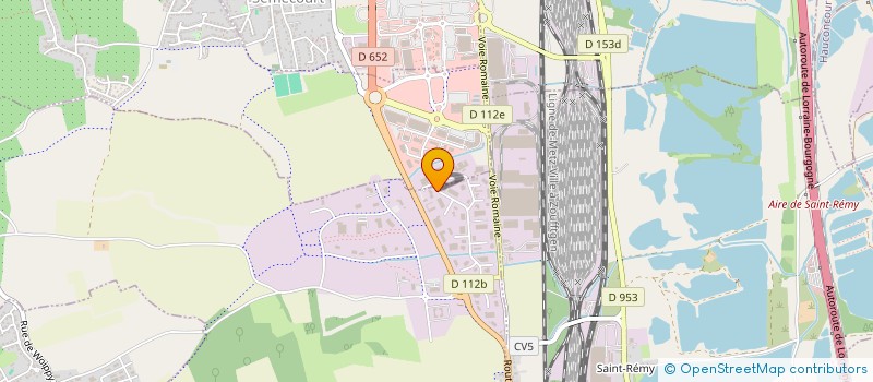 localisation de l'entreprise EST MAINTENANCE SERVICE à NORROY-LE-VENEUR