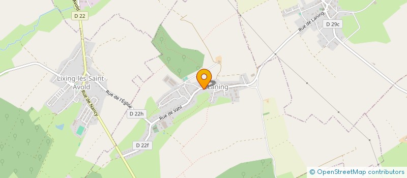 localisation de l'entreprise EST MATERIAUX à DIFFEMBACH-LES-HELLIMER