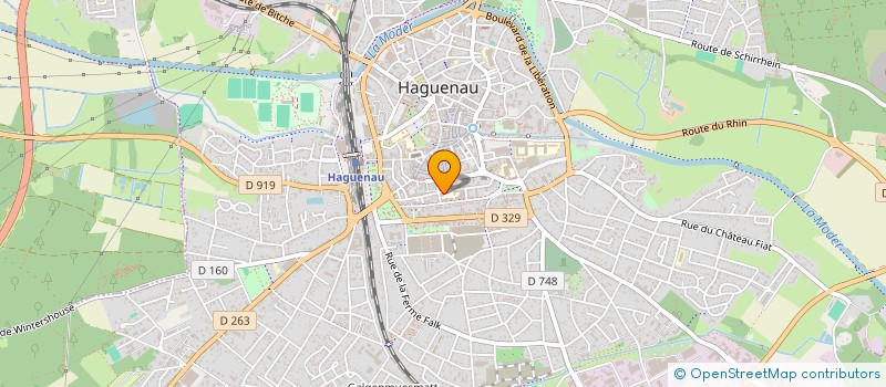 localisation de l'entreprise EST METALLURGIE à WEITBRUCH