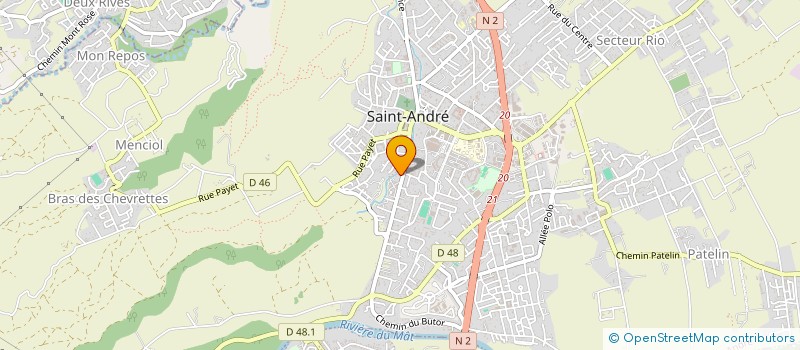 localisation de l'entreprise EST MULTI SERVICES à SAINT-ANDRE