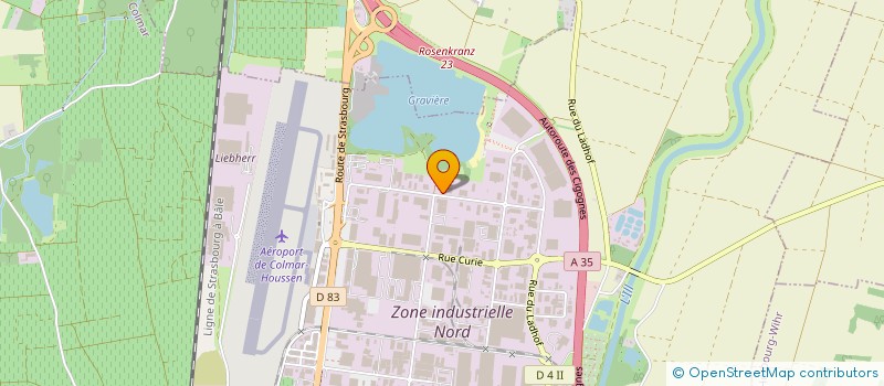 localisation de l'entreprise EST MULTIMEDIA à COLMAR