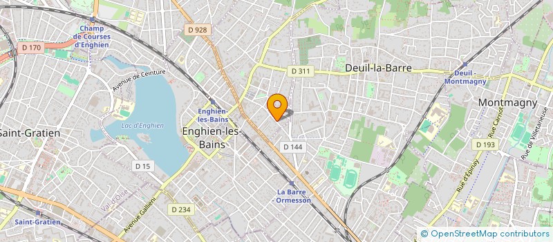 localisation de l'entreprise EST OUEST à MONTMORENCY