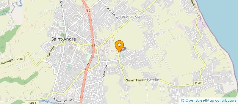 localisation de l'entreprise EST REPARATION POIDS LOURD à SAINT-ANDRE