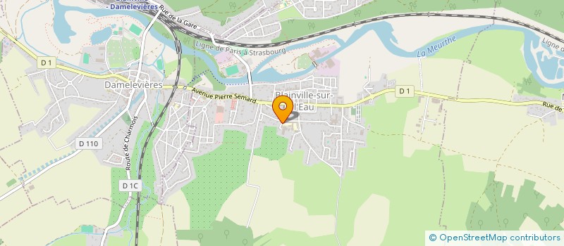 localisation de l'entreprise EST RETRO MOTEUR à BLAINVILLE-SUR-L'EAU