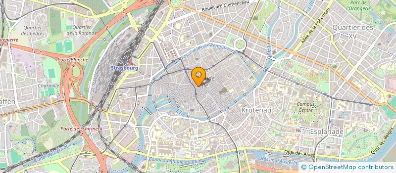 localisation de l'entreprise EST SERVICES MPLUS à STRASBOURG
