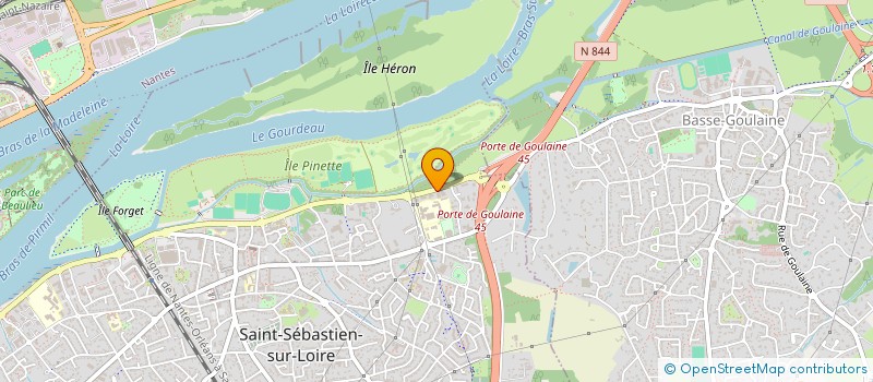 localisation de l'entreprise EST TACOS à SAINT-SEBASTIEN-SUR-LOIRE