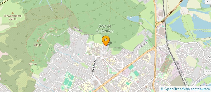 localisation de l'entreprise EST TAXI  THIONVILLE