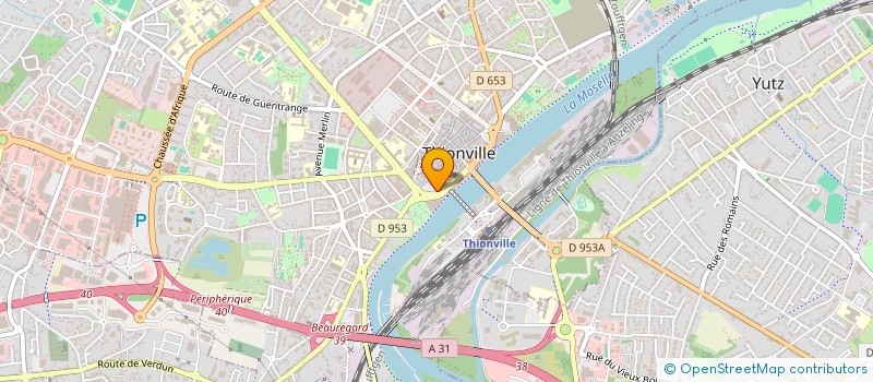localisation de l'entreprise EST-VPC à THIONVILLE