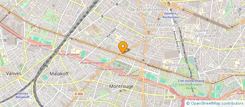 localisation de l'entreprise EST WEST à PARIS