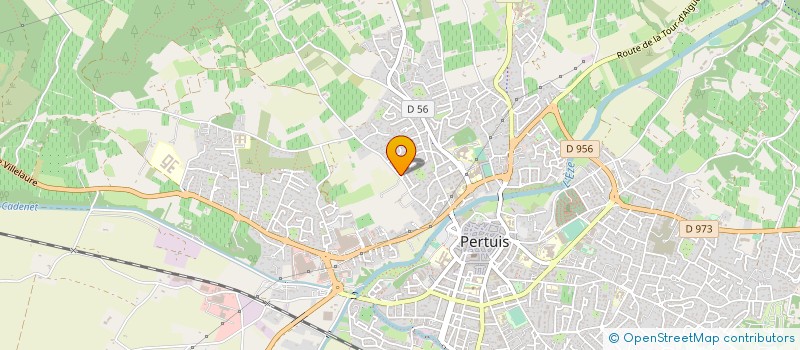 localisation de l'entreprise ESTA TRANSPORTS à PERTUIS