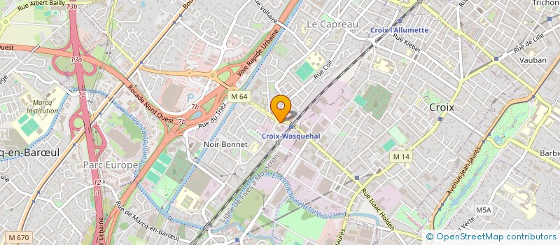 localisation de l'entreprise ESTABLISSEMENTS HABEDIA  WASQUEHAL