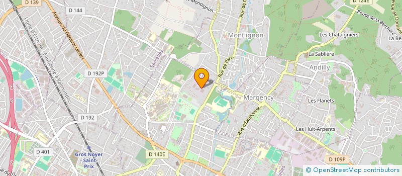 localisation de l'entreprise ESTAC CONCEPT à EAUBONNE