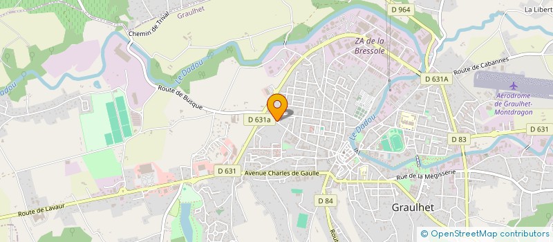 localisation de l'entreprise ESTACUIR à GRAULHET