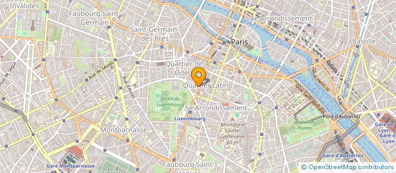 localisation de l'entreprise ESTAGEL  PARIS