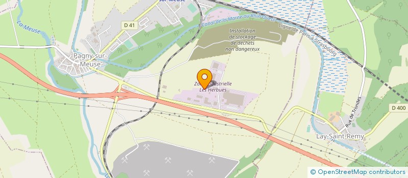 localisation de l'entreprise ESTAGRI à PAGNY-SUR-MEUSE