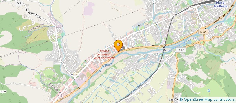 localisation de l'entreprise ESTALEX à DIGNE-LES-BAINS