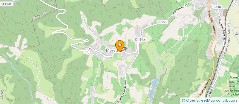 localisation de l'entreprise ESTALEX  MORETTE