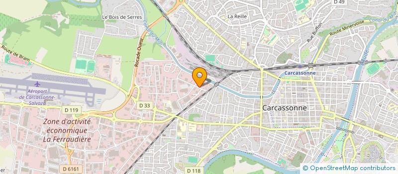 localisation de l'entreprise ESTALOCAT à CARCASSONNE