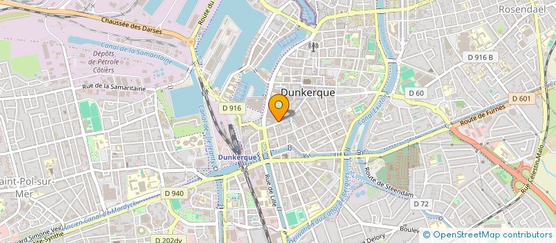 localisation de l'entreprise ESTAMI'DES à DUNKERQUE