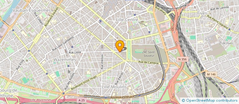 localisation de l'entreprise ESTAMINET DES TROLLS ET PETITS LUTINS à LILLE