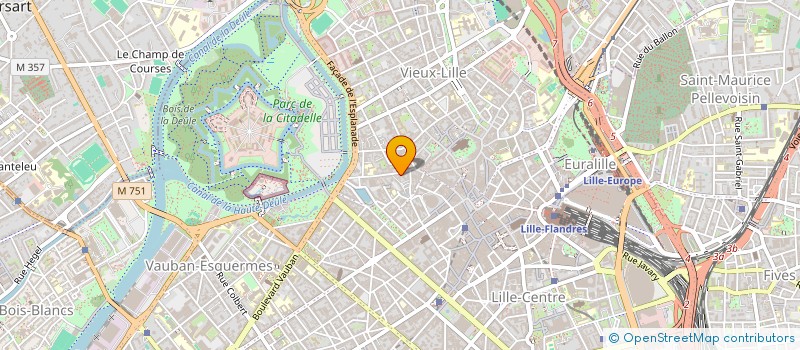 localisation de l'entreprise ESTAMINET LILLOIS à LILLE