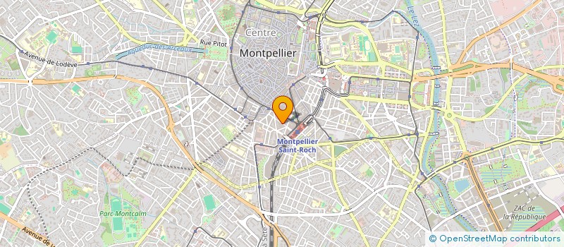 localisation de l'entreprise ESTAMINET MATINAL à MONTPELLIER