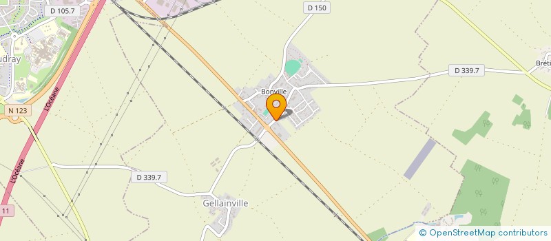 localisation de l'entreprise ESTANCIS SERVICES à GELLAINVILLE