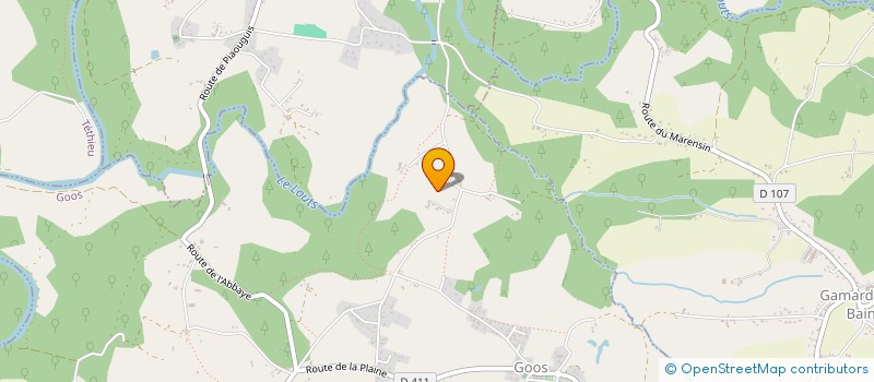 localisation de l'entreprise ESTANDIX  GOOS