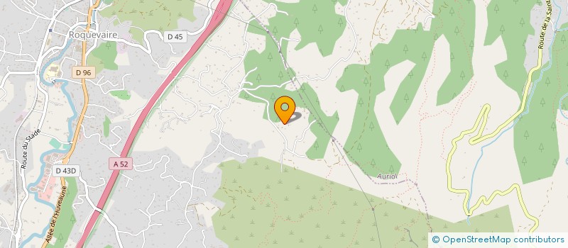 localisation de l'entreprise ESTAQUE GARE  ROQUEVAIRE